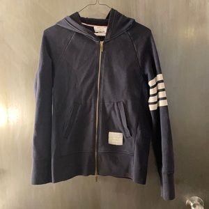 Thom Browne zip up hoodie